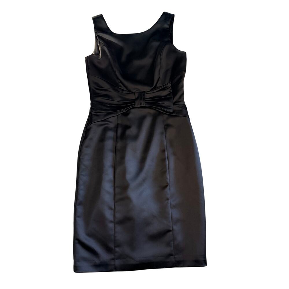 White House Black Market Black Dress Mod Size 2 Pencil Shift